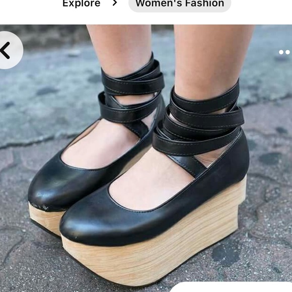 Bodyline Shoes - Rocking Horse Ballerina Platform